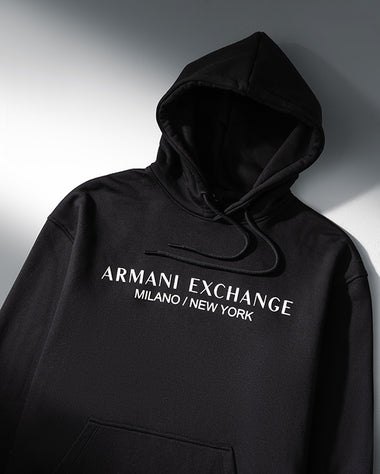 AX Rubber Logo Hoodie